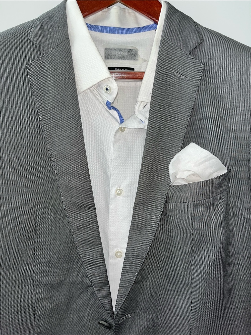 Zara Men’s Sports Jacket. Size 38US, 100% Cotton. Very Good Condition. Grey.